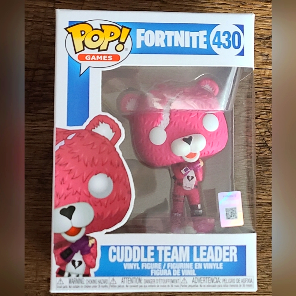 Funko Pop! Fortnite Cuddle Team Leader #430 Vinyl Figure NEW